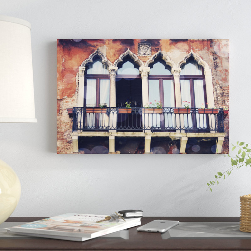 Venice Bokeh XV, photographie sur toile, H 12 po x l 18 po