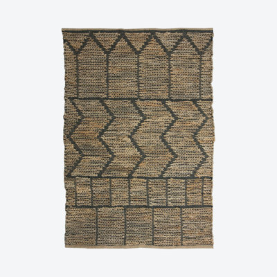 Adalyn Rectangle 120 cm x 180 cm Geometric Hand Woven Area Rug