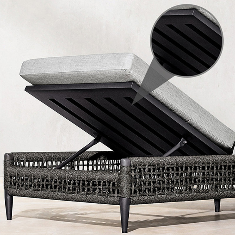 Chaise longue pour l'extérieur