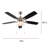 52 inch Ceiling Fans with Lights, Ceiling Fan for Bedroom Livingroom, Pull Chain Control-89220798