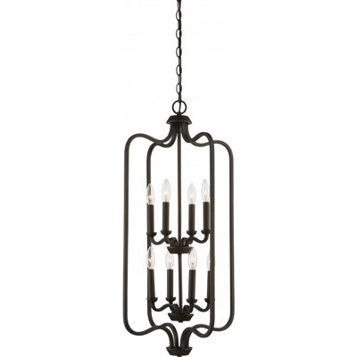 Niagara 8 - Light Geometric Chandelier