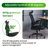 Izelle Ergonomic Desk Chair Home Office Chair Mesh Task Chair With Flip-up Armrest