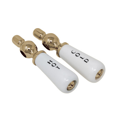 Strom Living P0206 Porcelain Temperature Lever Handle