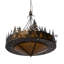 Rustic Lodge 14 - Light Chandelier