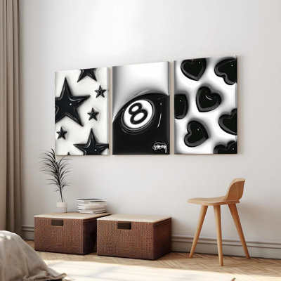 3 Piece Wrapped Canvas Print