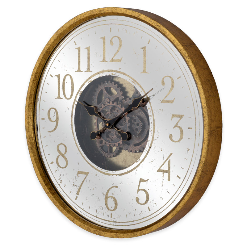 Aidelyn Metal Wall Clock