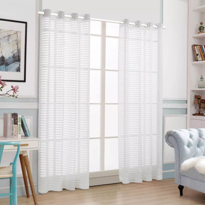 Cayden Semi Sheer Curtain Pair