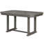 Ensemble de table de salle à manger 6 pièces en bois d'hévéa avec placage en bois massif et coussin moelleux-131983406-131983409-131983411-131983408