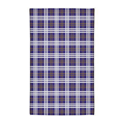 Tapis à carreaux mauve