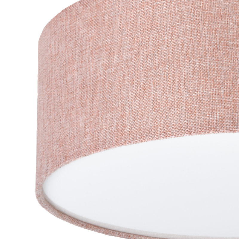 Parvin Flush Mount, 13cm H x 51 cm W x 13cm D, Beige