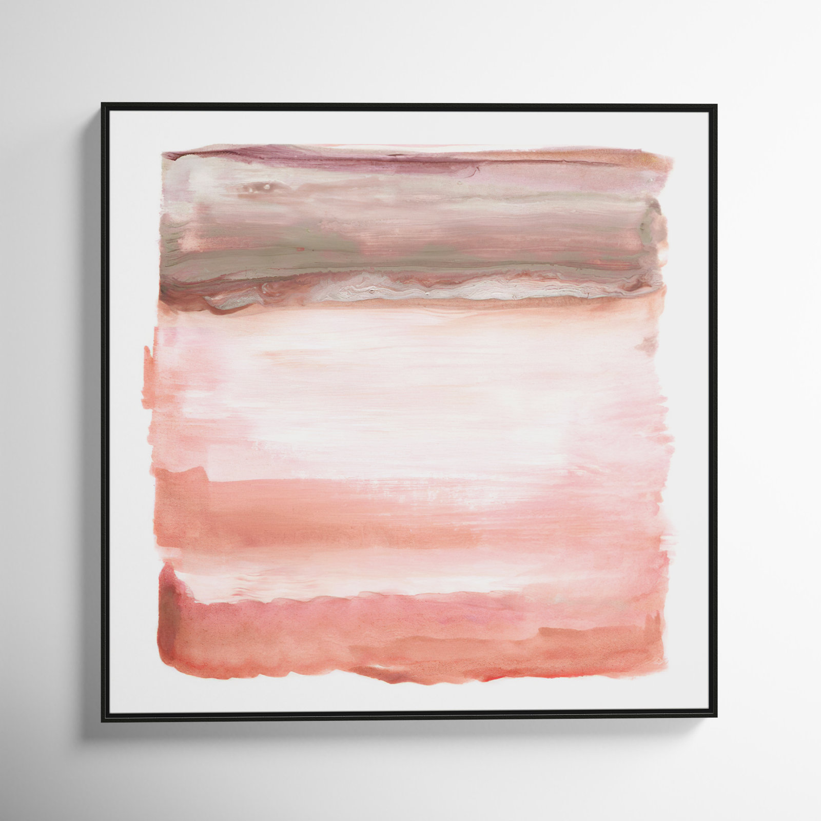 Lakeland "Boho Sky I" Print by Nan, Espresso, 46.5" H x 46.5" W x 2" D