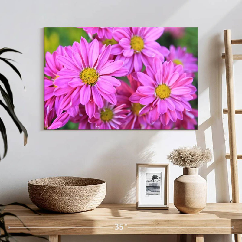 Jardin de fleurs roses Harnek, H 8 po x l 12 po