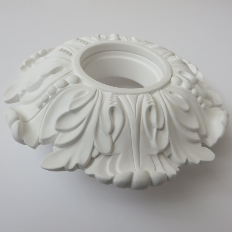 Eckard Canless 5.9" LED Recessed Downlight Surround, White