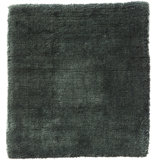 Modern Hand-Loomed Art Silk Forest Rug