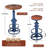 Jermeshia 2 - Person Pine Pedestal Dining Set-1888808933-1888808930