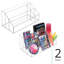 Organisateur de maquillage à 5 sections - Organisateur de comptoir pour les soins de la peau, les vernis à ongles et les cosmétiques