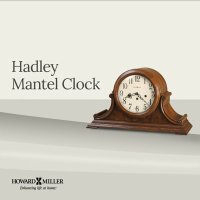 Horloge de manteau de cheminée Hadley