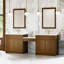 Bellshire 96" W Dual Vanity Set with 24" Make-Up Counter-1170179842-1170179843-1170179865