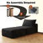 Canapé-lit 66,9 po, fauteuil convertible avec coussin-610486254