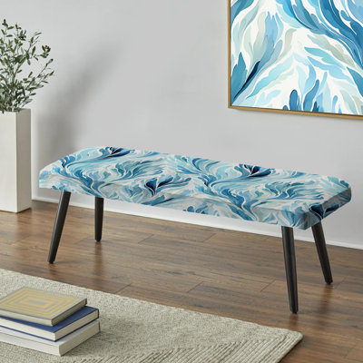 Banc noir et bleu Ikat Breeze II - Ikat