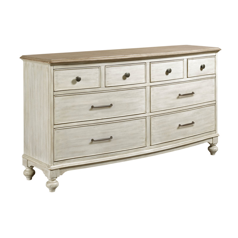 Commode double 8 tiroirs Lesley