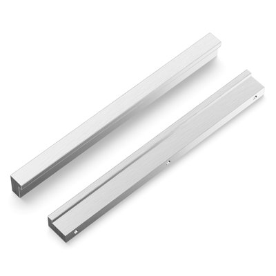 Streamline Collection Rectangular Pull - 6-5/16" Center to Center Cabinet Pull Toasted Nickel - Contemporary Hardware for Drawers & Cabinets