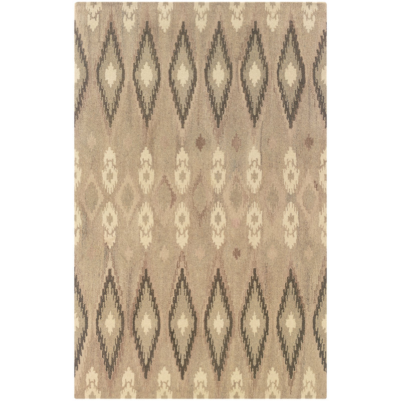 Arbyrd Wool Ikat Indoor Rug, Rectangle 5' x 8'
