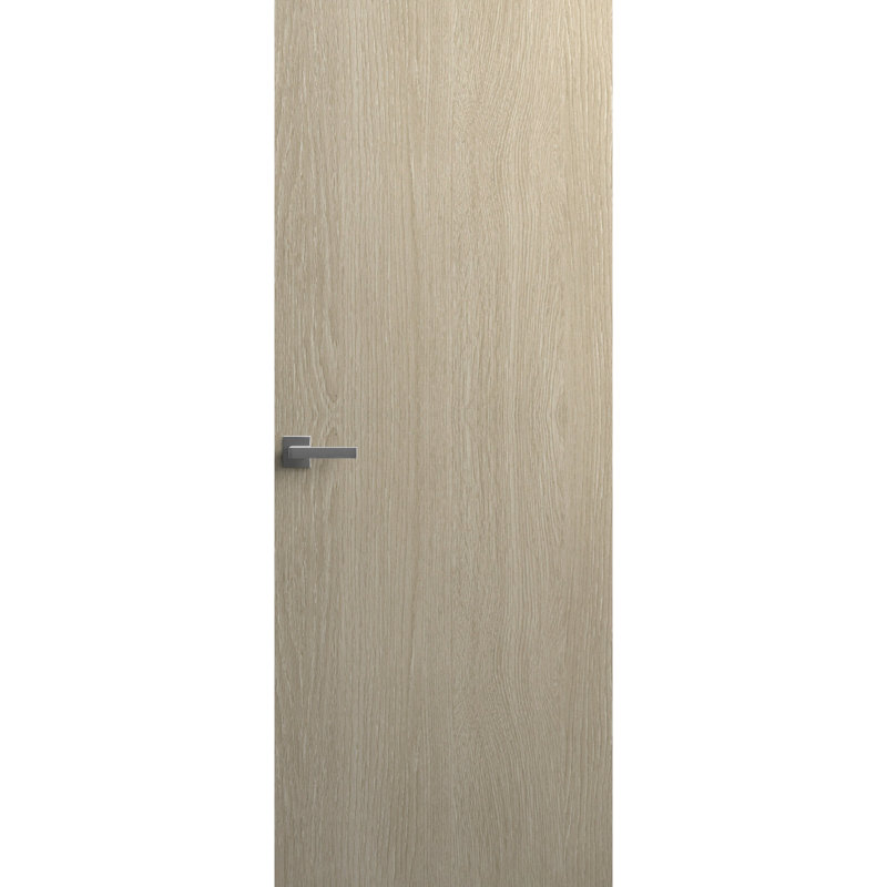 Invisible Solid Hidden Door With Handle | Planum 0010 With Black Hidden Frame Black Frame | Concealed Hinges Lock Handle | Modern Frameless Doors