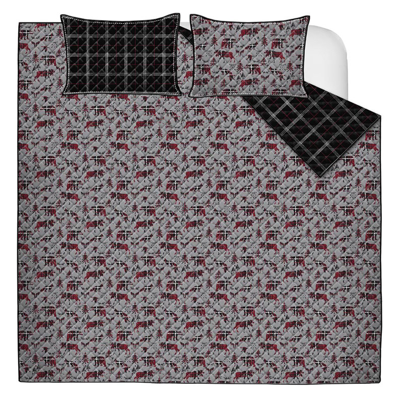Polyester Quilt, King Quilt + 2 Shams