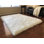 Tapis oriental blanc en simili peau de mouton Mar Vista