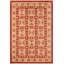 Tapis brun / brun clair / rouge Madelen