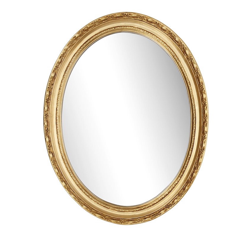 Duckett Glass Wall Mirror, 48cm x 38cm, Gold