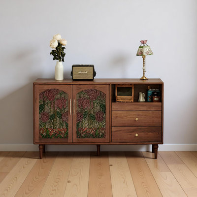 Buffet de rangement rétro multifonctionnel