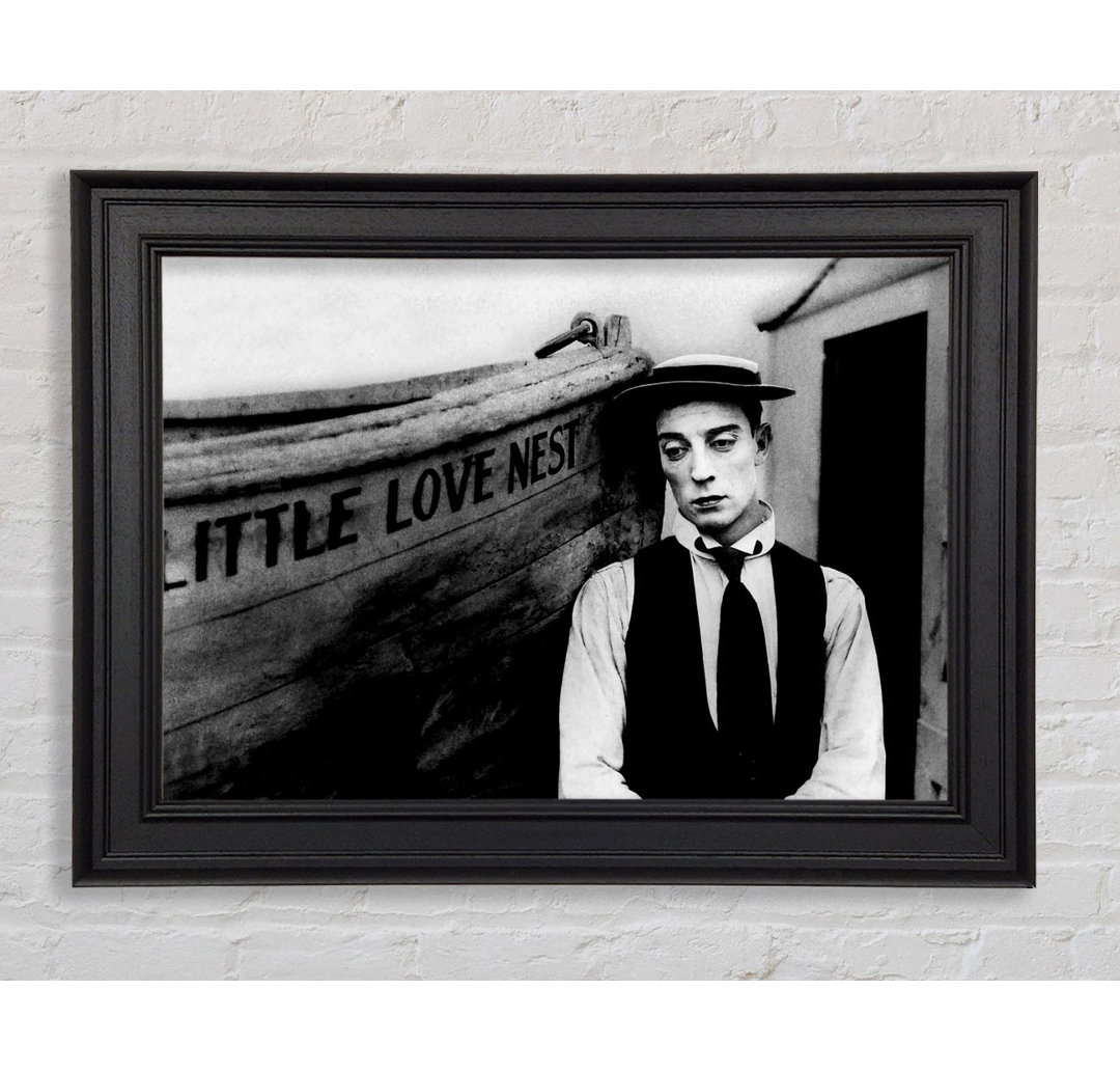 Buster Keaton Kleines Liebesnest - Druck