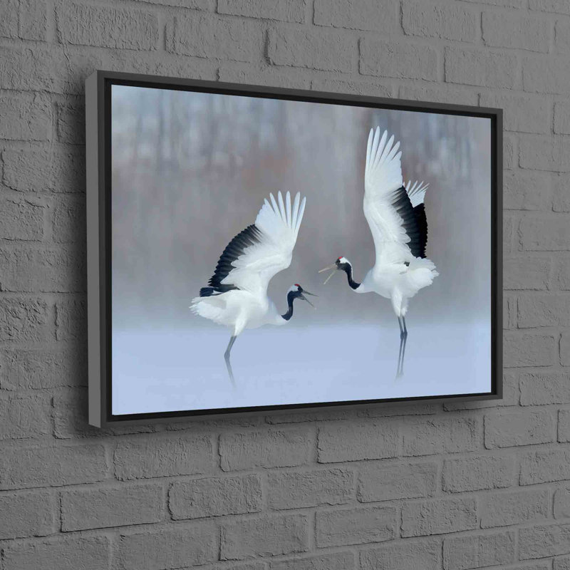 Print on Canvas, Framed Print without Mat, 60 cm H x 90 cm W, Black