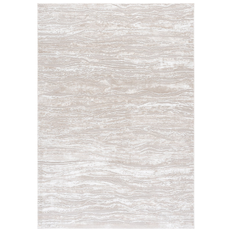 Earby Performance Abstract Rug, Rectangle 6' x 9'