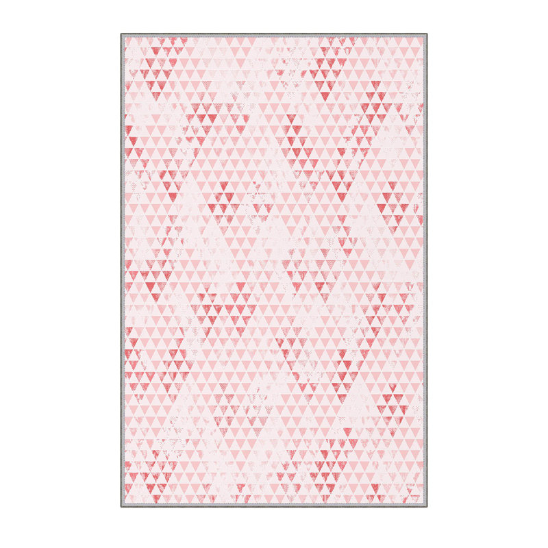 High-Quality 3D Printed Area Rug (2.6 x 4.0 ft), 100% Polyester, 0.3 in Pile Height | Antibacterial, Non-Slip PVC Felt Dot Underside | Machine Washable, Elegant Design for Living Room, Bedroom & Office