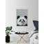 «Panda in Deep Thought», reproduction sur toile tendue-33399990