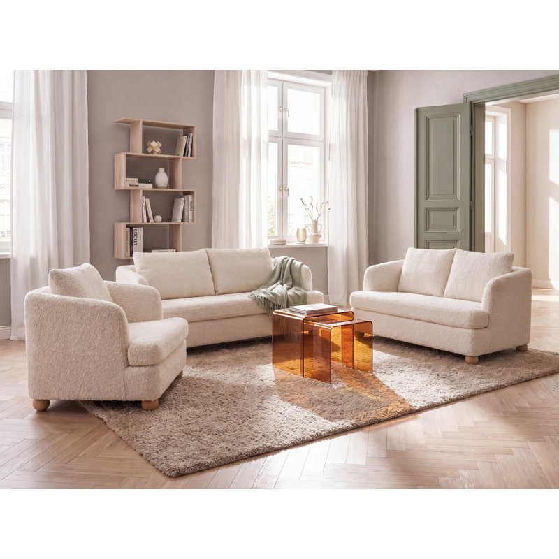 Tawania Living Room Set, White