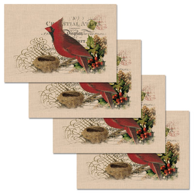 Courtemanche Polyester Animals/Nature Rectangle Placemat