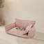 Canapé pour animaux avec housse amovible et lavable Lit pour chien et chat-598697949