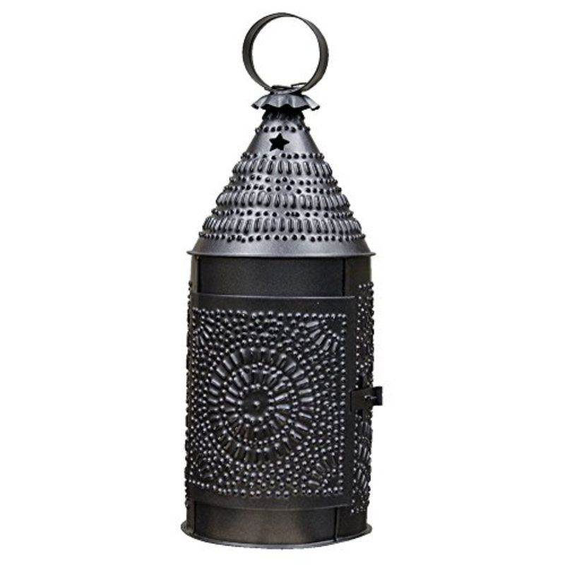 Lanterne de boulanger fumée noire, Noir