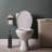 Blue Donuts Metal Toilet Brush And Holder-58917502