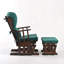 Chaise berçante et repose-pieds Azariyah Konfor-708924695-745961577