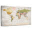 Carte du monde personnalisée avec punaise Family III-1666040031-1665307789