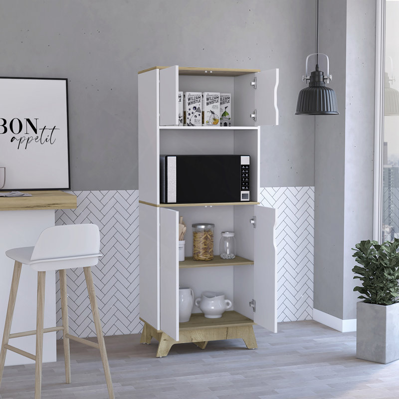 Armoire haute micro-ondes Wallas, cuisine
