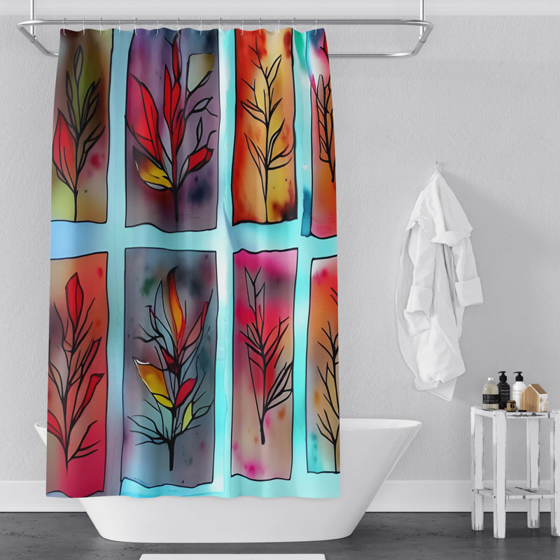 Rideau de douche Cohdi, H 72 po x l 70 po
