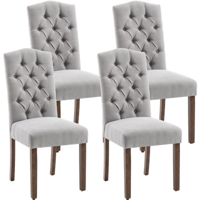 Charlotte Tufted Upholstered Parsons Chair