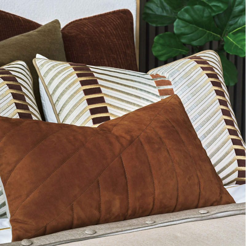 Rufus Striped Cotton Blend Sham, Standard