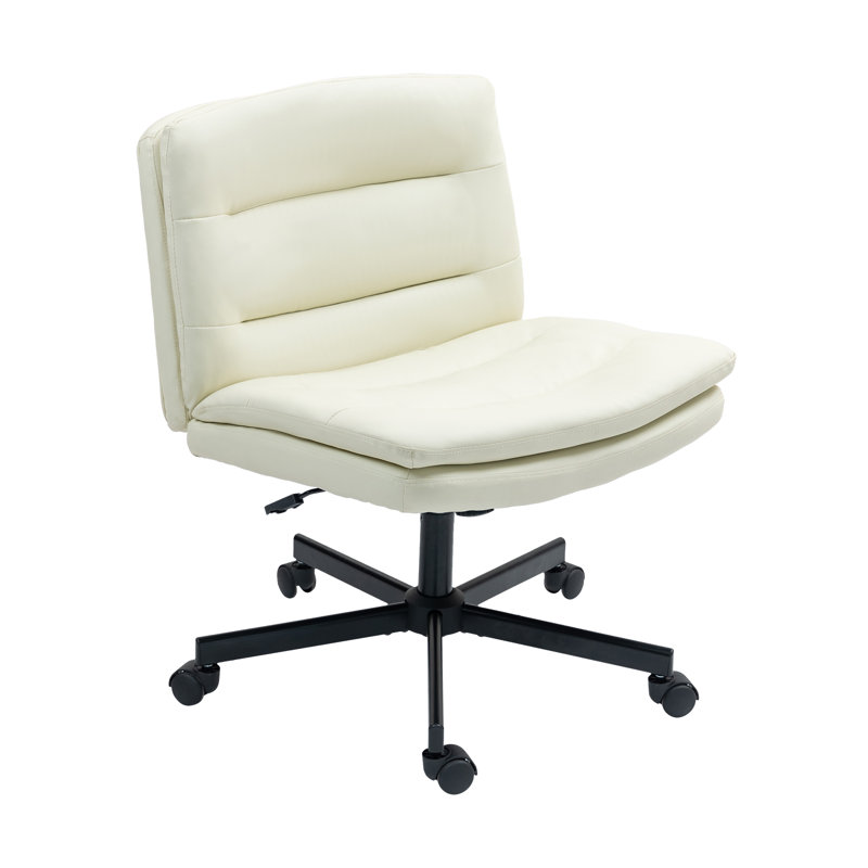 Fauteuil de bureau ergonomique Criss, Polyuréthane, Beige